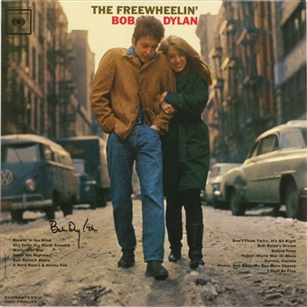 Bob Dylan Signed 2010 "The Freewheelin Bob Dylan" Album Re-Issue (Epperson COA)